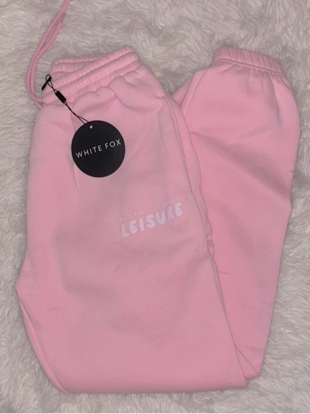 White fox leisure vol 3.5 sweatpants color POSY